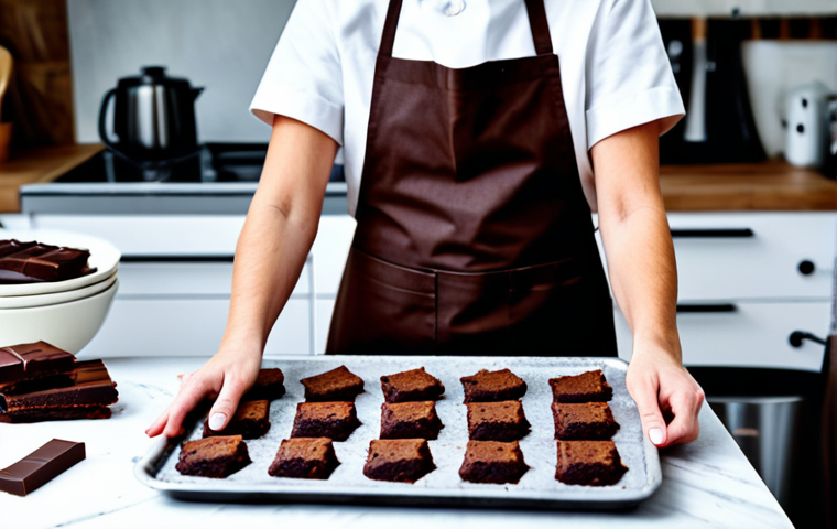 나무설탕 제과 - **Professional Baker:** A skilled baker in a clean, modern kitchen, wearing a fully clothed, modest ...