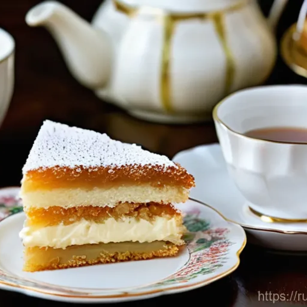디저트 공산품 - **A cozy afternoon tea scene featuring classic Russian desserts.**
    *   **Description:** A beauti...